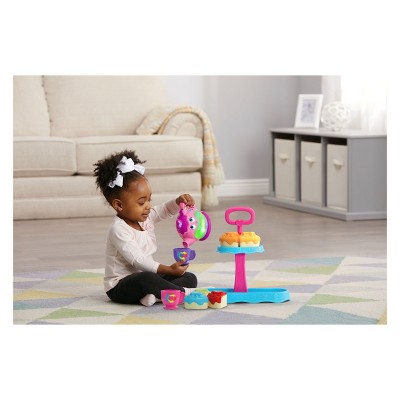 leapfrog musical rainbow tea set target