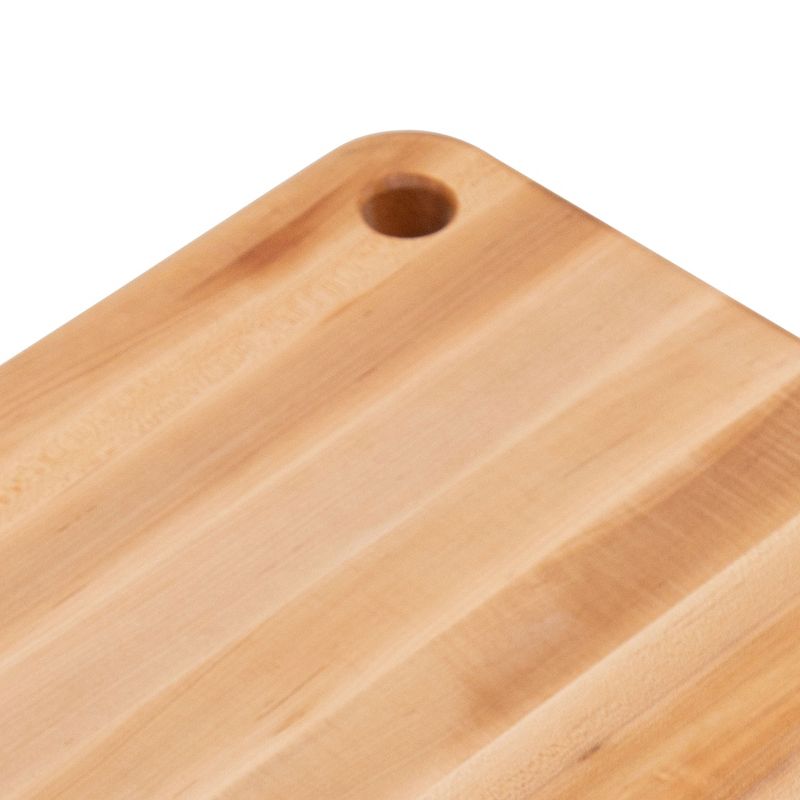 John Boos Block Prestige Edge Grain Maple Wood Reversible Cutting Board with Fluid Channel, 6 of 8