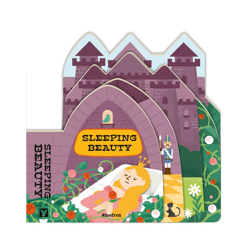 Sleeping Beauty - (Fairy Tale Shape Books) by  Magda Gargulakova (Hardcover), 1 of 2