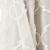 2pk 38"x84" Sheer Avon Trellis Curtain Panels - 2 of 4
