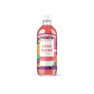 JuneShine Passionfruit Orange Guava Kombucha - 16 fl oz - 1 of 4