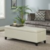 TUYOHW  Storage Bench,51.25" End of Bed Ottoman Bench with Soft-Close Lid,Rectangle Ottoman for Living Room,Entryway - 2 of 4