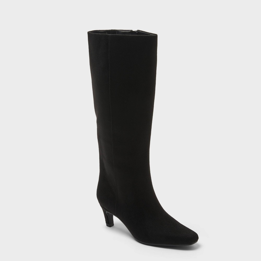 Women's Allegra Dress Boots - A New Day™ Black 5
