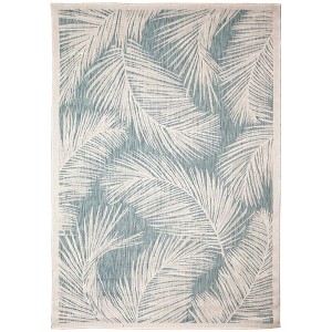 Liora Manne Carmel  Indoor/Outdoor Rug  Aqua.. - 1 of 4