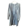 Women's Addison Pleated Front Tie Romper - lalavon - 3 of 3