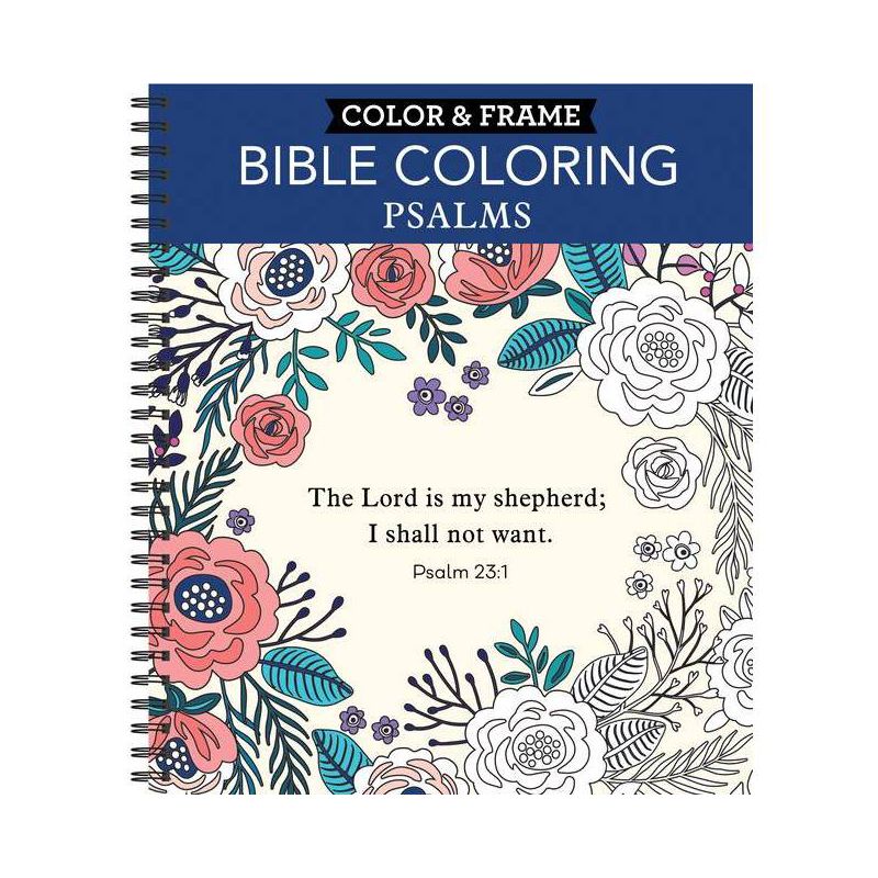 Color & Frame - Bible Coloring: Psalms (Adult Coloring Book) - by  New Seasons & Publications International Ltd (Spiral Bound), 1 of 2