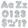 TREND Silver Sparkle 4" Casual Combo Ready Letters®, 3 Packs - 3 of 4