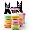Big Dot of Happiness Own the Mat - Wrestling - DIY Shaped Birthday Party or Wrestler Party Cut-Outs - 24 Count - 3 of 4