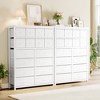 Tall Dresser for Bedroom, White Dressers & Chests of Drawers with 16 Drawers - 3 of 4