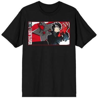 Protagonist Joker Persona 5 Men's Black T-shirt-3xl : Target