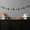 70" Simple Moons and Stars Icon Decorative Wall Garland Black - Hyde and EEK! Boutique™ - 2 of 3