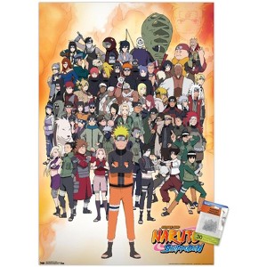 Trends International Naruto Shippuden - Group Unframed Wall Poster Prints - 1 of 4