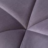 DSVIMOY Counter and Bar Stool Velvet Diamond Tufted Swivel Adjustable Set of 2 for Trendy Spaces, Gray, 19.5"*22"*20.5" - 4 of 4