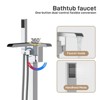 Freestanding Bathtub Faucet, Floor-Mount Tub Filler Chrome,Standing Tub Faucet - 3 of 4