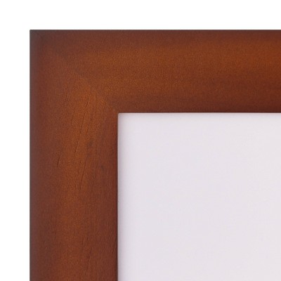 Classic 8x10 White Walnut Wood Tabletop Wall Frame
