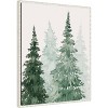 23"x28" Amanti Art Winter Washed Coppice II by Grace Popp Framed Canvas Wall Art - 2 of 4