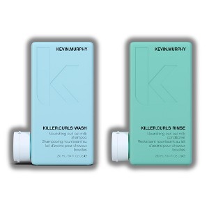 Kevin Murphy Killer.Curls Wash Shampoo (8.4 oz) & Killer.Curls Rinse Conditioner (8.4 oz) - DUO SET KIT - 1 of 2