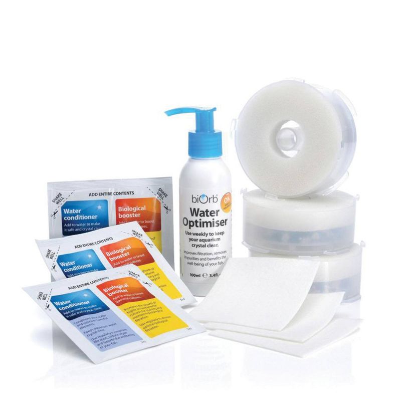 biOrb Service Kit 3 Plus Water Optimiser Aquarium Water Conditioner - White, 1 of 9