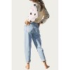 Women's POLKA-DOT INTARSIA KNIT TOP - ENDLESS BLU. - 3 of 4