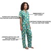 Golden Girls Characters All-Over Print Women's Button-Down Shirt And Pants 2-Piece Pajama Set - 3 of 4