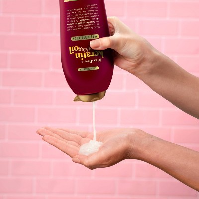 OGX Extra Strength Keratin Smoothing Oil Shampoo - 25.4 fl oz, 4 of 6