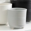 Sullivans Set of 3 Small Ceramic Planters  6.5"H, 5.5"H, & 4.75"H Multicolored - 2 of 4