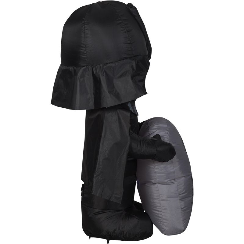 Star Wars Airblown Inflatable Stylized Darth Vader w/Tombstone Star Wars, 3.5 ft Tall, Multicolored, 3 of 7