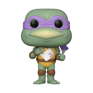 Funko POP! Movies: Teenage Mutant Ninja Turtles Donatello with Pizza and Napkin Vinyl Figure - 1 of 3