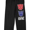 Transformers One Original Characters Men's Black Sleep Pajama Pants - image 2 of 4