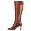 Journee Women's Elara Medium and Wide Width Knee High Dress Boots - 2 of 4