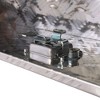 39 Inch Aluminum Tool Box, 5 Bar Tread Heavy Duty Truck Bed Tool Box, Outdoor Trailer Pickup Underbody Toolbox, RV Storage Organizer With Lock Keys - 4 of 4