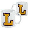 Lipscomb Primary Logo Ceramic Coffee Mug Novelty Gift Mugs for Coffee Tea and Hot Drinks 11oz White - 2 of 4