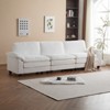 GlasFlength Sectional Sofa, 3 Piece Modular Couches with Upholstered, Fabric Couch with High Supportive for Living Room, Beige, 35"*22.4"*19" - 3 of 4