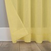 Erica Crushed Sheer Voile Grommet Curtain Panel - No. 918 - image 4 of 4
