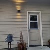 DOMETOUR 5.51 x 1.97 x 5.51 inch Outdoor Wall Light/ Path Light, Dark Grey - 4 of 4