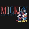 Women's Mickey & Friends American Retro Crew T-Shirt - 2 of 3