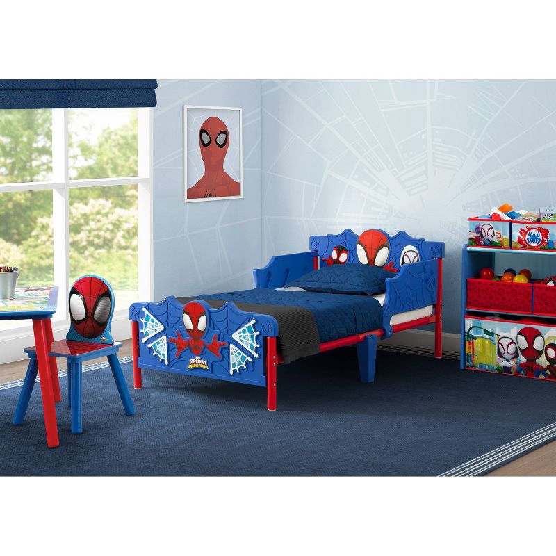 Delta Children Spidey and His Amazing Friends 3D Toddler Bed, 4 of 10