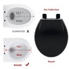 Toilet Seat, Soft Close Lid, Slow Close Noiseless Design, American Standard Compatible - 4 of 4
