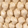 Storied Home Stoneware 3D Spiked Formed Planter, Cream - 3 of 4