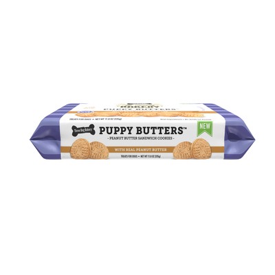 Three Dog Bakery Puppy Peanut Butter Dog Treats - 11.8oz