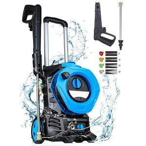 SUGIFT 3300 PSI Electric Pressure Washer with 4 Nozzles for Cars Homes Driveways Patios - 1 of 4