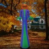 National Tree Company 12' Halloween Giant Pumpkin Ghost Inflatable Decoration - 2 of 4