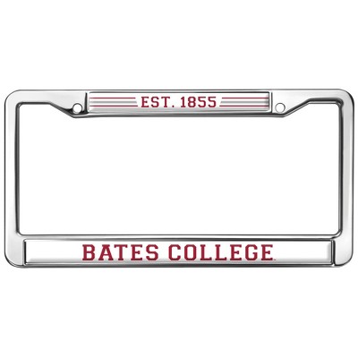Bates College Full Size Standard License Plate Metal Frame