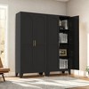 KTMBDW Select Storage Cabinet, Pantry Cabinet Kitchen Storage with Adjustable Shelves, Bathroom Storage Cabinet, White - 2 of 4