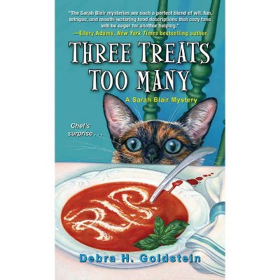 Three Treats Too Many - (Sarah Blair Mystery) by  Debra H Goldstein (Paperback)