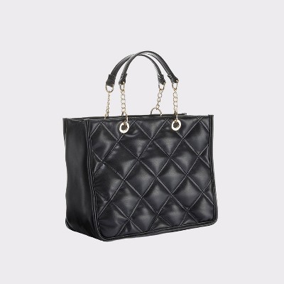 Women's Quilted Tote Handbag - LASCANA