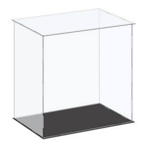 Unique Bargains Acrylic Dustproof Countertop Display Case 1 Pc - 1 of 4