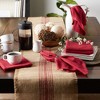 Design Imports  Variegated Napkin Set 6 Piece, Tango Red, 20X20" - 3 of 4