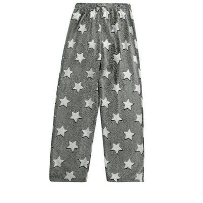 embossed star - grey