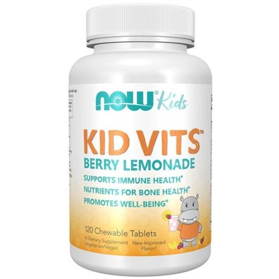 Kid Vits Berry Lemonade by Now Foods  -  120 Chewable Tablet